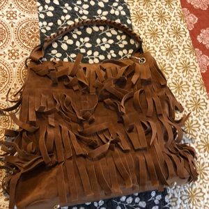 Fringe purse